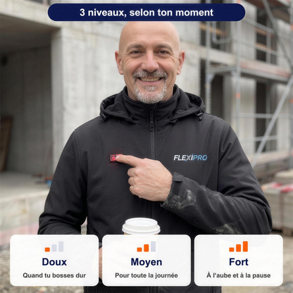 Veste Chauffante de Chantier – FLEXIPRO