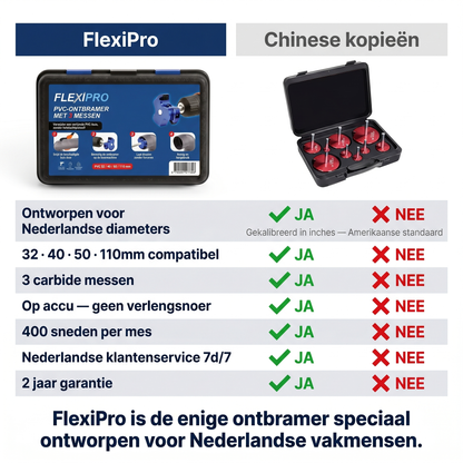 FlexiPro PVC Ontbramer