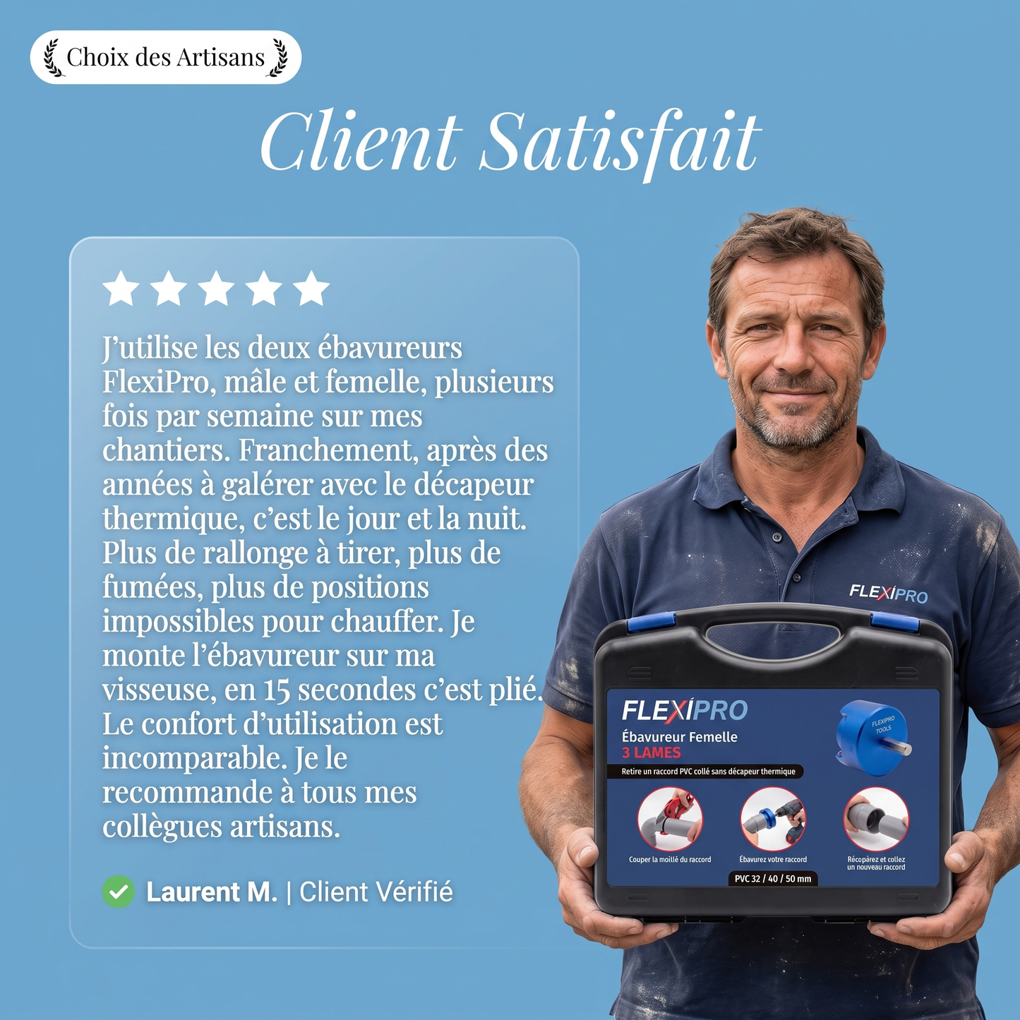 Ébavureur Femelle pvc