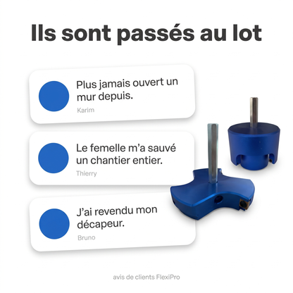 Ebavureur male + femelle