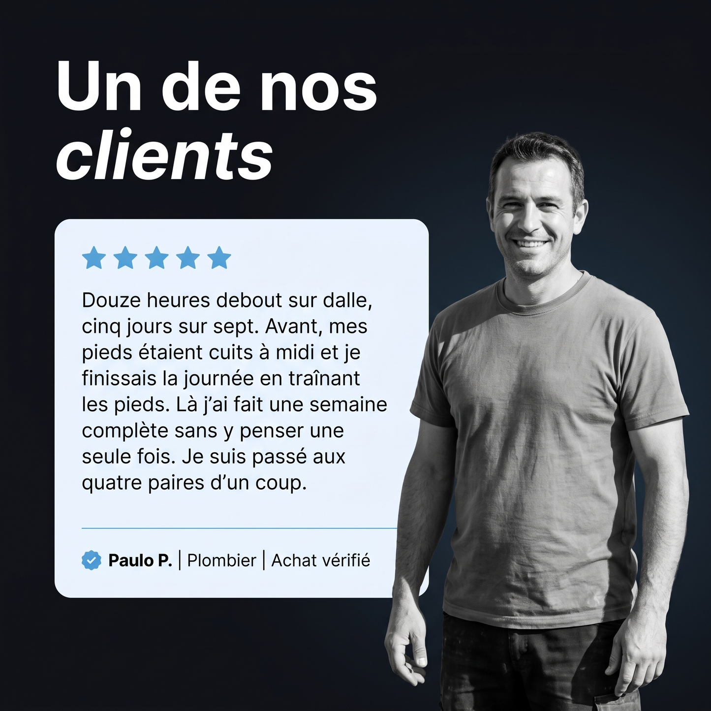 Chaussettes de travail renforcées