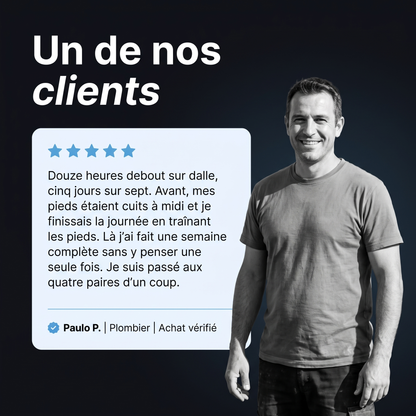 Chaussettes de travail renforcées